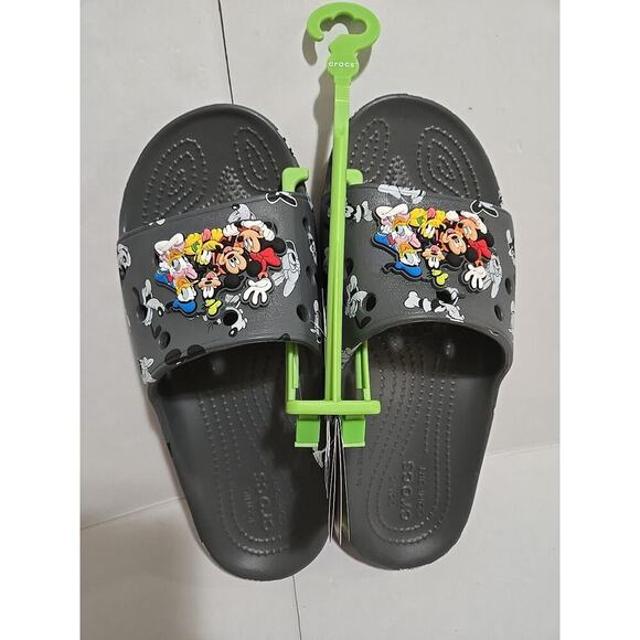 Disney Parks Crocs Mickey Mouse and Friends Slides Sandals Size (M4-W6) - Picture 1 of 9